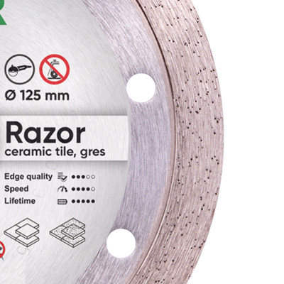 Круг алмазный по керамограниту DISTAR 1A1R 125 Razor 125х22.23х1.6 мм 11115062010