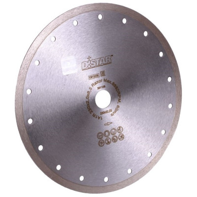 Круг алмазный по керамограниту DISTAR 1A1R Razor 230х22.23х2 мм 11115062017
