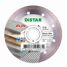 Круг алмазний по керамограніту DISTAR 1A1R 115 Decor Slim 115х22.23х1.2 мм 11115427009