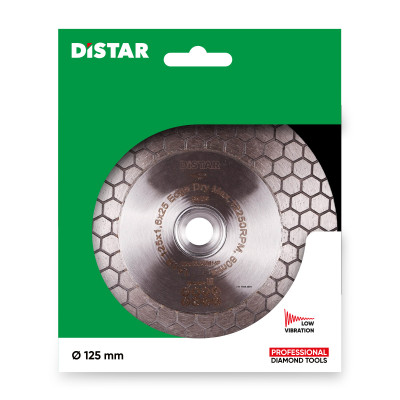 Круг алмазный по керамограниту DISTAR 1A1R 125 M14F Edge Dry 125х22.23/M14Fх1.6 мм 11117546010
