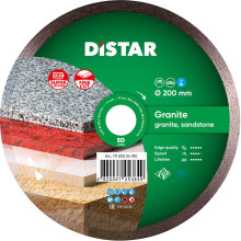 Круг алмазний по граніту DISTAR 1A1R 200 Granite 200х25.4х1.6 мм 11120034015