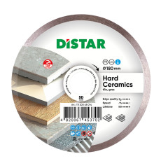 Круг алмазний по керамограніту DISTAR 1A1R 180 Hard Ceramics 180х25.4х1.4 мм 11120048014