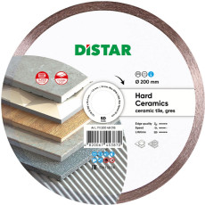 Круг алмазний по керамограніту DISTAR 1A1R 200 Hard Ceramics 200х25.4х1.6 мм 11120048015