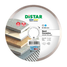 Круг алмазний по керамограніту DISTAR 1A1R 230 Hard Ceramics 230х25.4х1.6 мм 11120048017