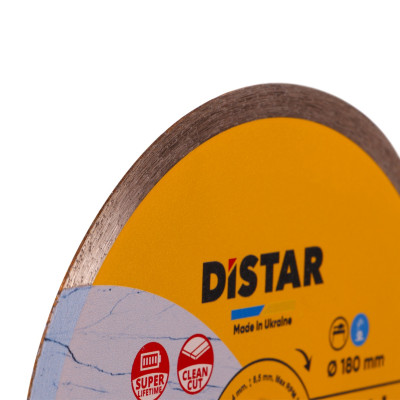 Круг алмазный по мрамору DISTAR 1A1R Marble 180х25.4х1.4 мм 11120053014