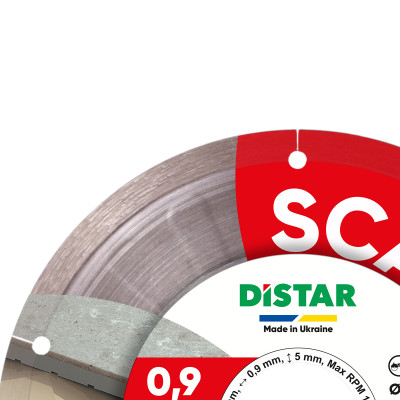 Круг алмазний по керамограніту DISTAR 1A1R 101.6 Scalpel 101.6х22.23х0.9 мм 11120158027