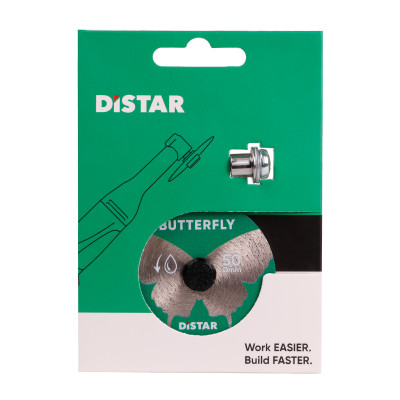 Круг алмазный по керамограниту DISTAR Butterfly 50х5.8/3.2-3.0Fх0.6 мм 11120159033
