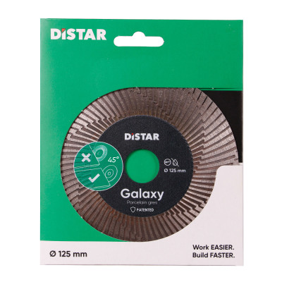 Круг алмазний по керамограніту DISTAR Galaxy 125х22.23х1.6 мм 11120159100