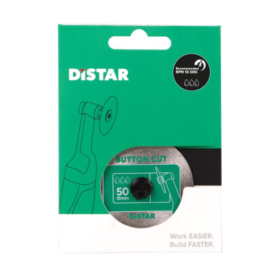 Круг алмазний по керамограніту DISTAR ButtonCut 50х5.8х0.8 мм 11120159105