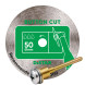 Круг алмазний по керамограніту DISTAR ButtonCut 50х5.8/3.2-3.0Fх0.8 мм 11120159106