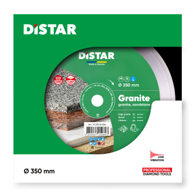 Круг алмазный по граниту DISTAR 1A1R 350 Granite 350х32х2.2 мм 11127034024