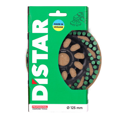 Фреза алмазна по бетону DISTAR DGS-S Green Point 125х22.23 мм 11127048020