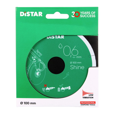 Круг алмазний по керамограніту DISTAR 1A1R Shine 101.6х22.23х0.6 мм 11133034025