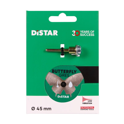 Круг алмазний по керамограніту DISTAR Butterfly 45х5.8/3.2-3.0Fх0.6 мм 11133053027