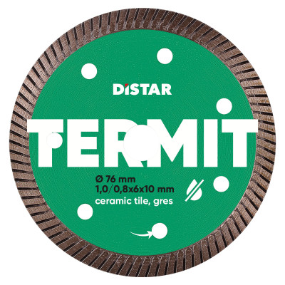 Круг алмазний по керамограніту DISTAR Termit 76х10х1 мм 11139053030