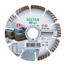 Круг алмазний універсальний DISTAR 1A1RSS/C3 125 Universal 125х22.23х1.8 мм 11143158038