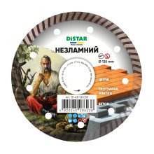 Круг алмазний по цеглі DISTAR Turbo Незламний 125х22.23х1.8 мм 11143158039