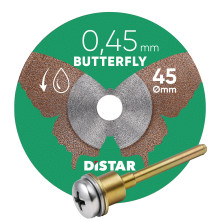 Круг алмазний по керамограніту DISTAR 1A1R Butterfly 45х5.8/3.2-3.0Fх0.45 мм 11143158073