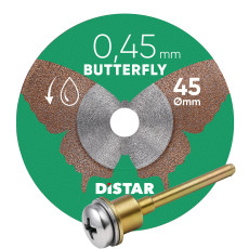 Круг алмазний по керамограніту DISTAR 1A1R Butterfly 45х5.8/3.2-3.0Fх0.45 мм 11143158073