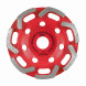 Фреза алмазна по бетону DISTAR DGS-W Rotex RED 125х22.23 мм 11143158083