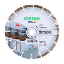 Круг алмазний універсальний DISTAR 1A1RSS/C3 230 Universal 230х22.23х2.3 мм 11161034029