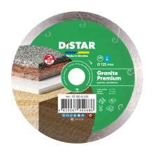 Круг алмазний по граніту DISTAR 1A1R 125 Granite Premium 125х22.23х1.5 мм 11315061010