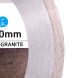 Круг алмазний відрізний Distar 1A1R 250 Bestseller Ceramic Granite 11320138019