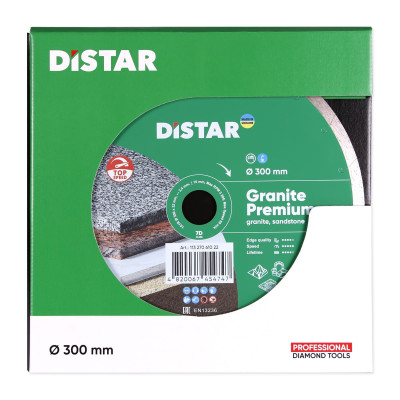 Круг алмазный по граниту DISTAR 1A1R 300 Granite Premium 300х32х2.4 мм 11327061022
