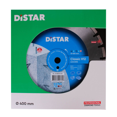 Круг алмазний по бетону армованому DISTAR 1A1RSS 404 Classic H12 404х25.4х3.5 мм 12185004121