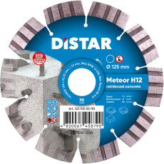 Круг алмазний по бетону високоармованому DISTAR 1A1RSS 125 Meteor H12 125х22.23х2.2 мм 12315055110