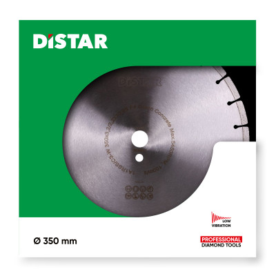 Круг алмазный по бетону DISTAR 1A1RSS 350 Green Concrete 350х25.4х3.2 мм 12385042024