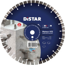 Круг алмазний по бетону високоармованому DISTAR 1A1RSS 350 Meteor H15 350х25.4х3.2 мм 12385055025