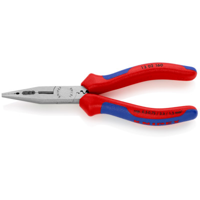 Плоскогубці для монтажу дротів KNIPEX 13 02 160