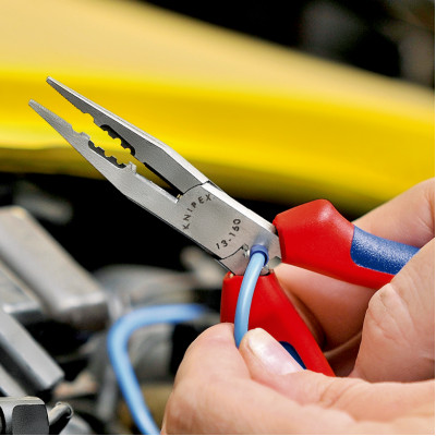 Плоскогубці для монтажу дротів KNIPEX 13 02 160