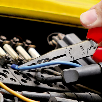 Плоскогубці для монтажу дротів KNIPEX 13 02 160
