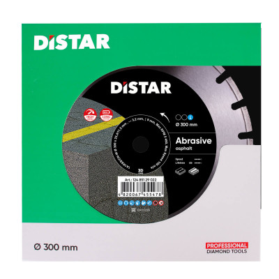 Круг алмазний по асфальту DISTAR 1A1RSS 300 Bestseller Abrasive 300х25.4х2.8 мм 13085129022