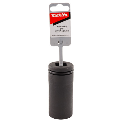 Головка торцевая ударная удлинённая Makita 27 мм 3/4