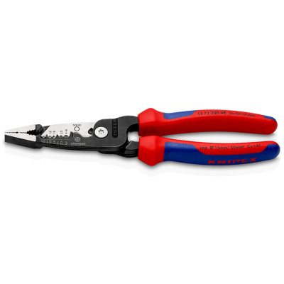 Багатофункціональні кліщі для електромонтажних робіт KNIPEX 0.5-6 кв.мм 13 72 200 ME