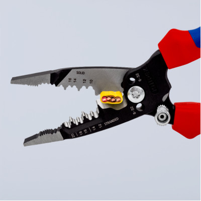 Багатофункціональні кліщі з пружиною для електромонтажних робіт KNIPEX WireStripper 13 72 8