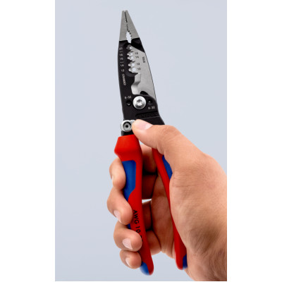 Багатофункціональні кліщі з пружиною для електромонтажних робіт KNIPEX WireStripper 13 72 8