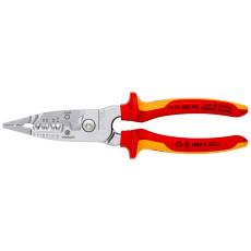 Багатофункціональні кліщі діелектричні KNIPEX WireStripper 0.5-6 кв.мм 13 76 200 ME