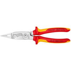 Електромонтажні кліщі діелектричні хромовані KNIPEX 200 мм 13 86 200