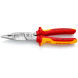 Электромонтажные клещи диэлектрические хромированные KNIPEX 200 мм 13 86 200