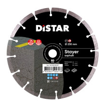 Круг алмазний по асфальту DISTAR 1A1RSS 230 Stayer 230х22.23х2.6 мм 14315005017