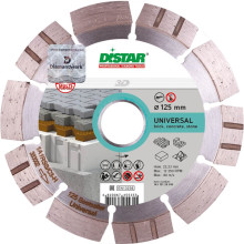 Круг алмазний відрізний Distar 1A1RSS 125 Bestseller Universal 14315129010