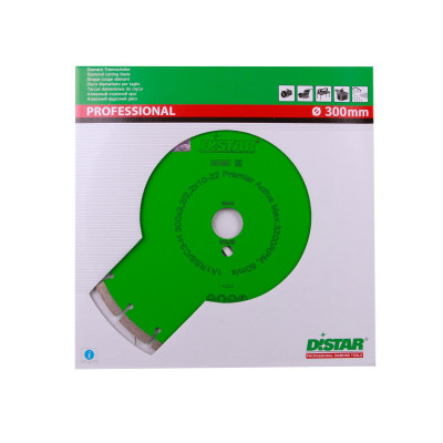 Круг алмазний по граніту DISTAR 1A1RSS/C3-H 300 Premier Active 300х25.4х3 мм 14320060022