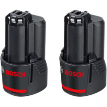 Набір BOSCH акумулятори 2 шт Li-Ion 12 В 3 Аг GBA 1600A00X7D