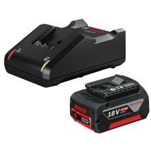 Набір BOSCH Professional зарядний пристрій 18 В, акумулятор 1 шт Li-Ion 18 В 4 Аг 1600A01B9Y