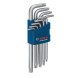 Ключі шестигранні L-подібні 9 шт BOSCH T10-50 1600A01TH4