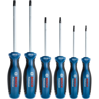 Набір викруток 6 шт BOSCH 1600A01V09